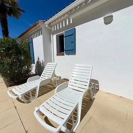 Maison Confortable Avec Piscine Privee A Jean De Monts - Fr-1-323-571 *